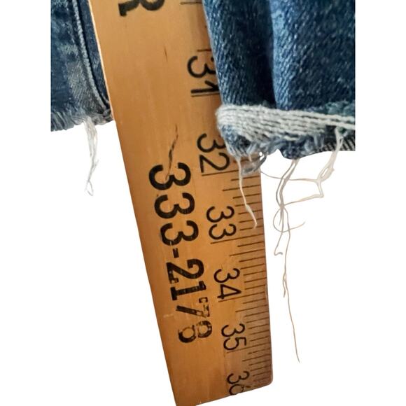 Women's Straight Leg Jeans - Blue - Picture 10 of 16